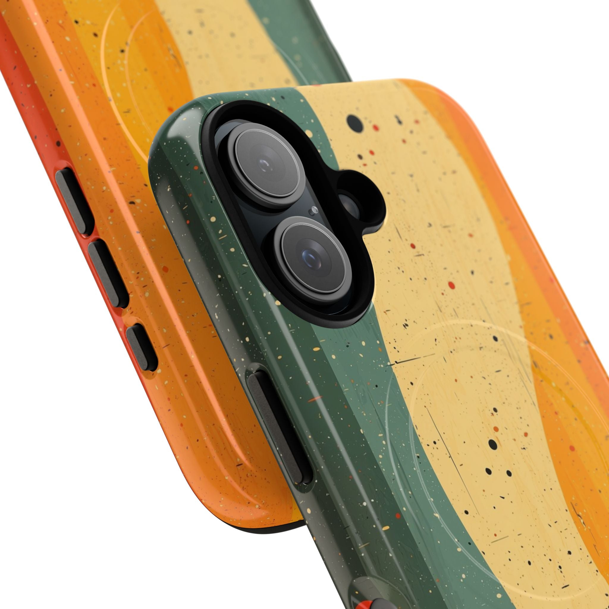 Wavy Forest Veil iPhone 16 Case - Tough+