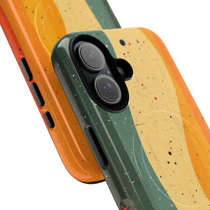 Wavy Forest Veil iPhone 16 Case - Tough+