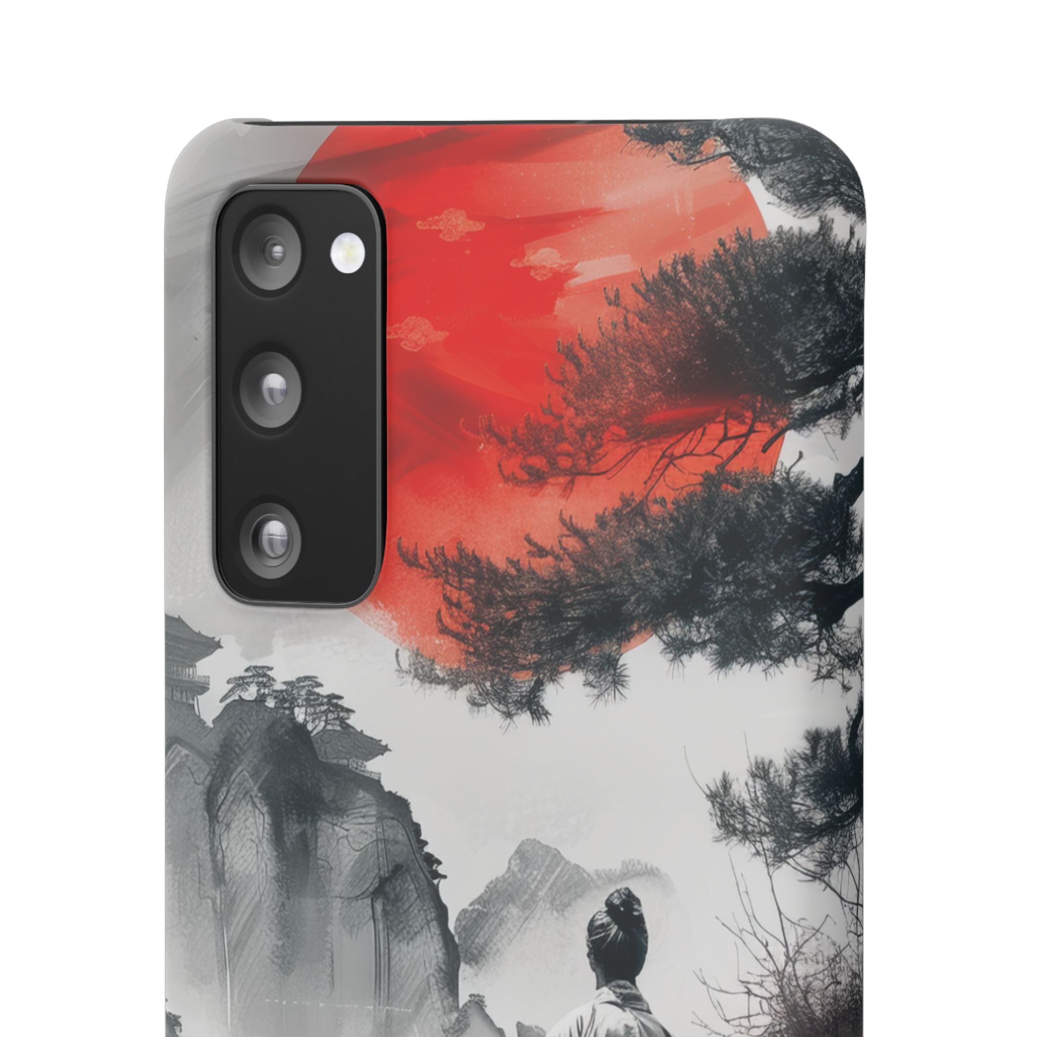 Zen Harmony: Japanese Serenity in Motion Samsung S20 - Slim Phone Case