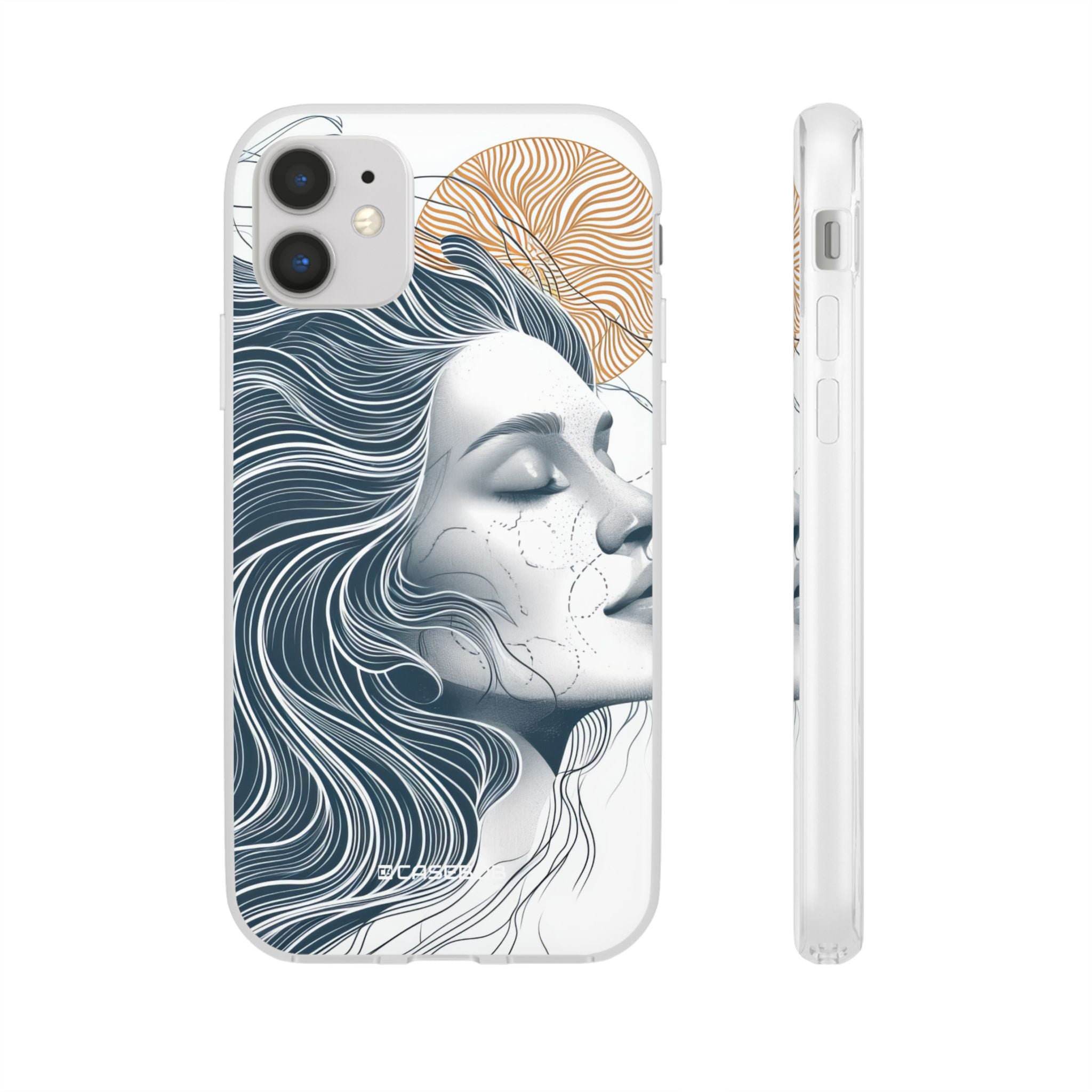 Serene Abstraction | Flexible Phone Case for iPhone