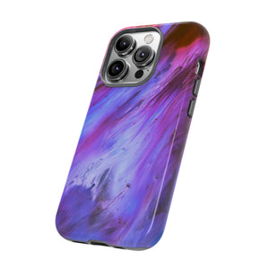 Purple Cosmos Ink Art iPhone Case (Protective) Phone Case