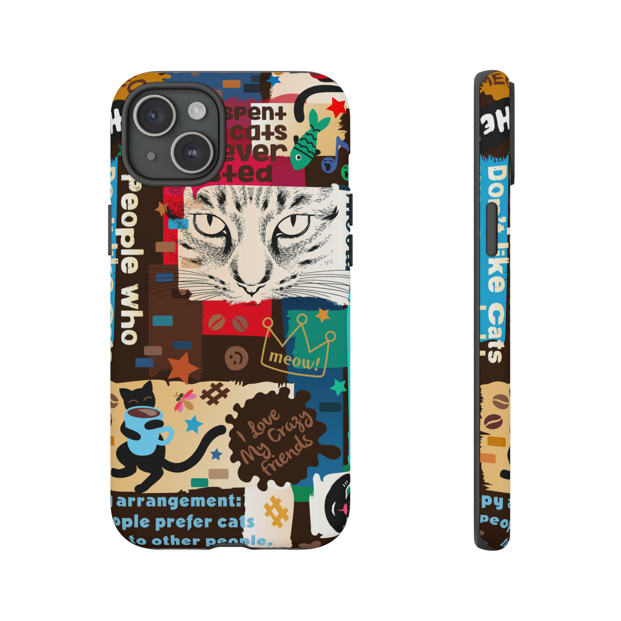 Cat Collage - Protective Phone Case