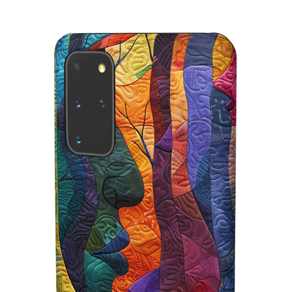 Interwoven Vibrance | Slim Phone Case for Samsung