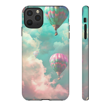 Pastel Balloon Escape - Protective Phone Case