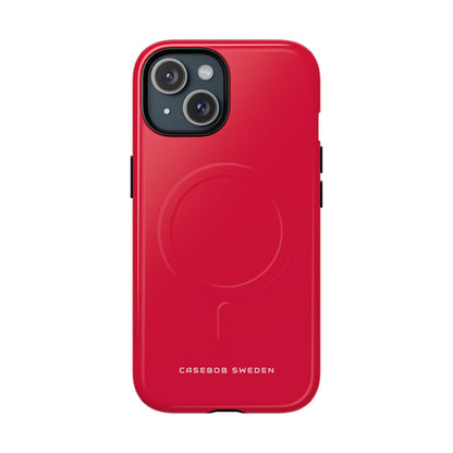 Crimson iPhone 15 | Tough+ Phone Case