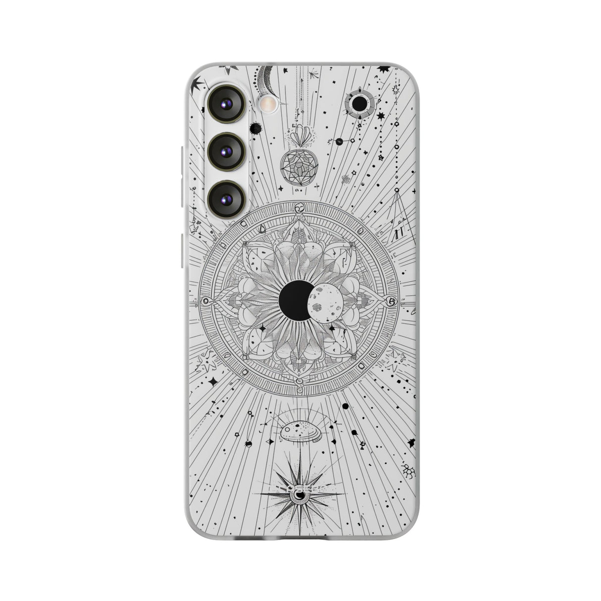 Celestial Mandala Mystique | Flexible Phone Case for Samsung Galaxy