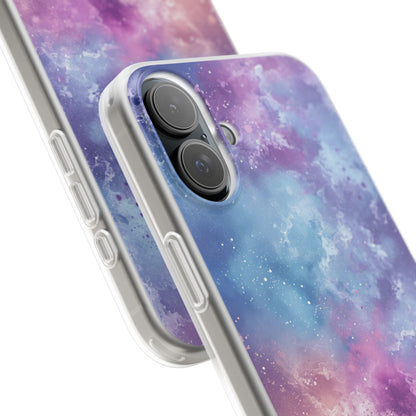 Cosmic Nebula Swirls - Flexi iPhone 16 Phone Case