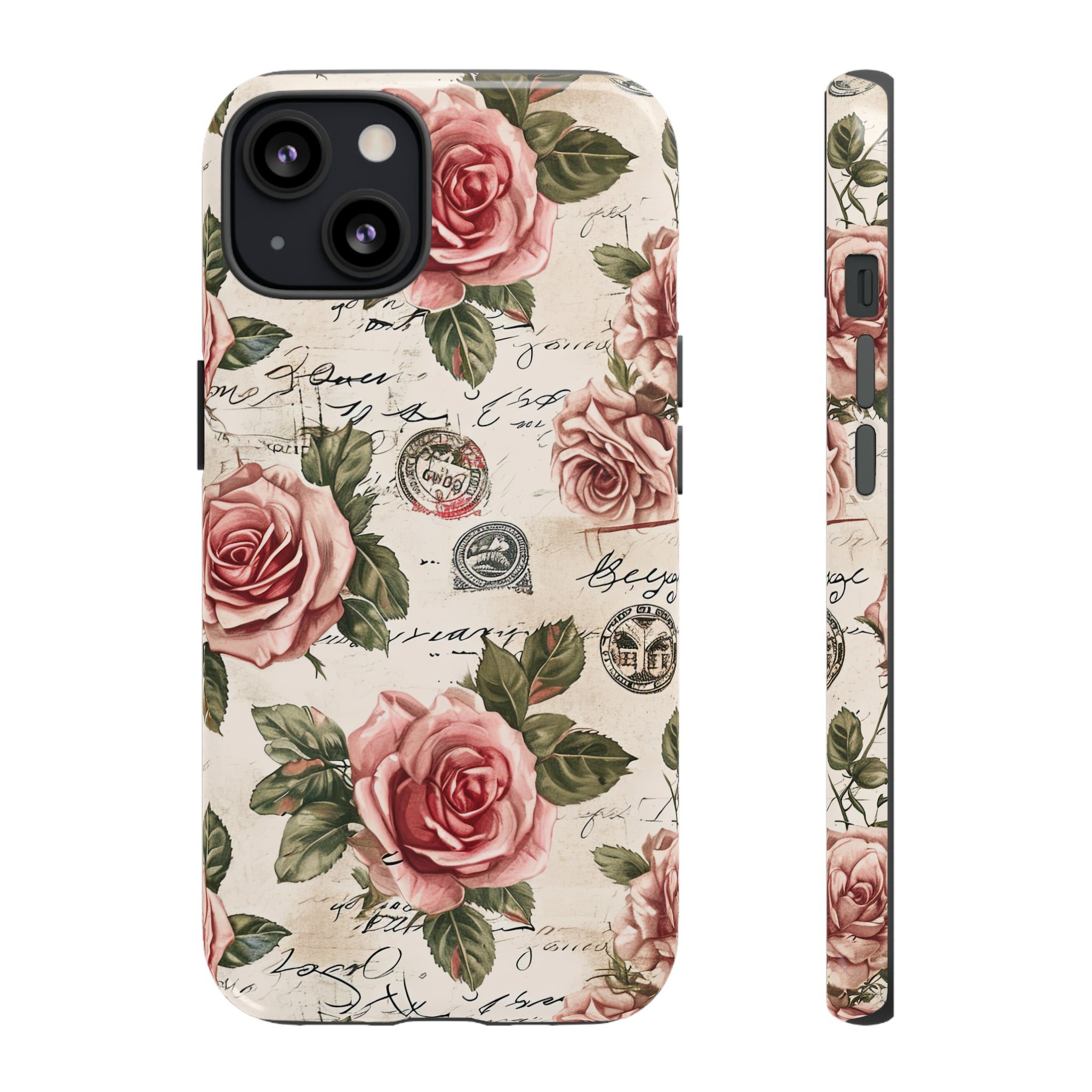 Roses & Love Letters - Protective Phone Case