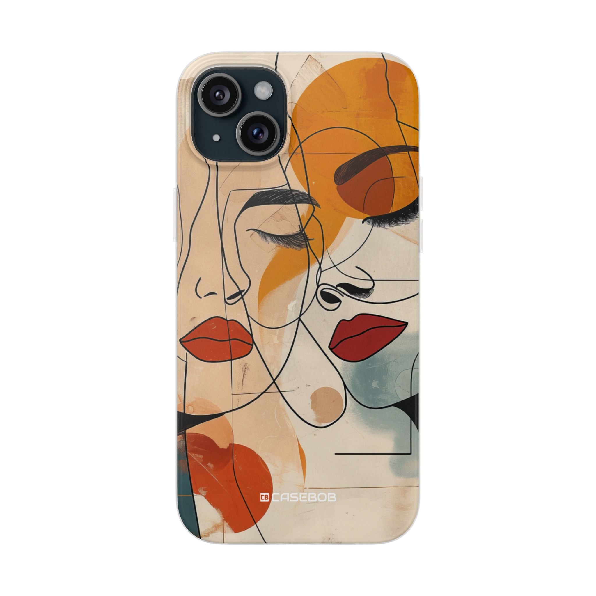 Serene Overlap | Flexible Phone Case for iPhone