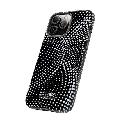 Waves of Dots iPhone 14 - Tough