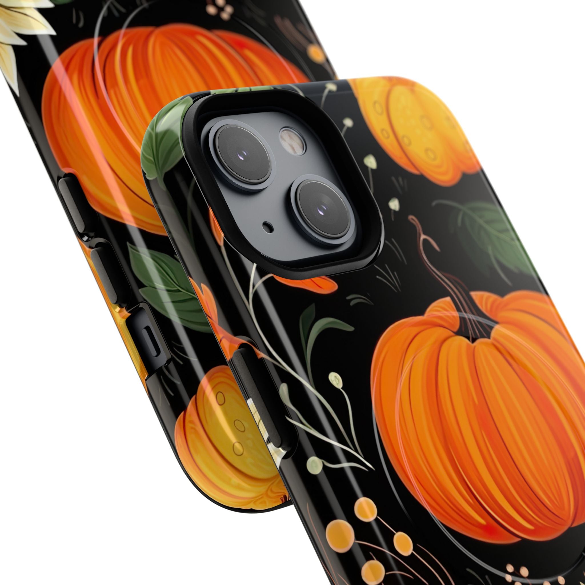 Pumpkin Glow iPhone 14 Case - Tough+