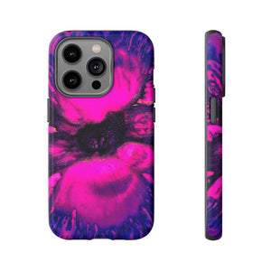 Deep Pink Ink Art iPhone Case (Protective) iPhone 14 Pro Matte Phone Case