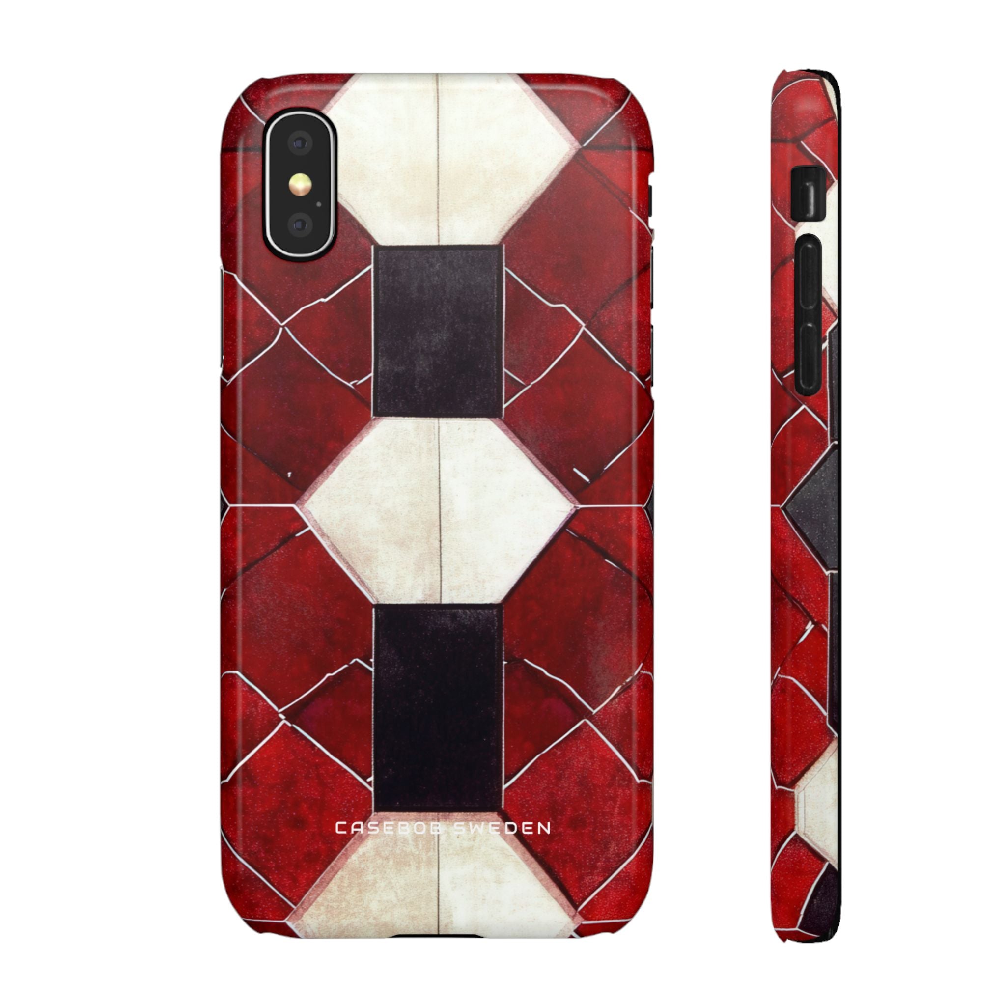 Gothic Hexagon Symmetry  iPhone X - Slim Phone Case