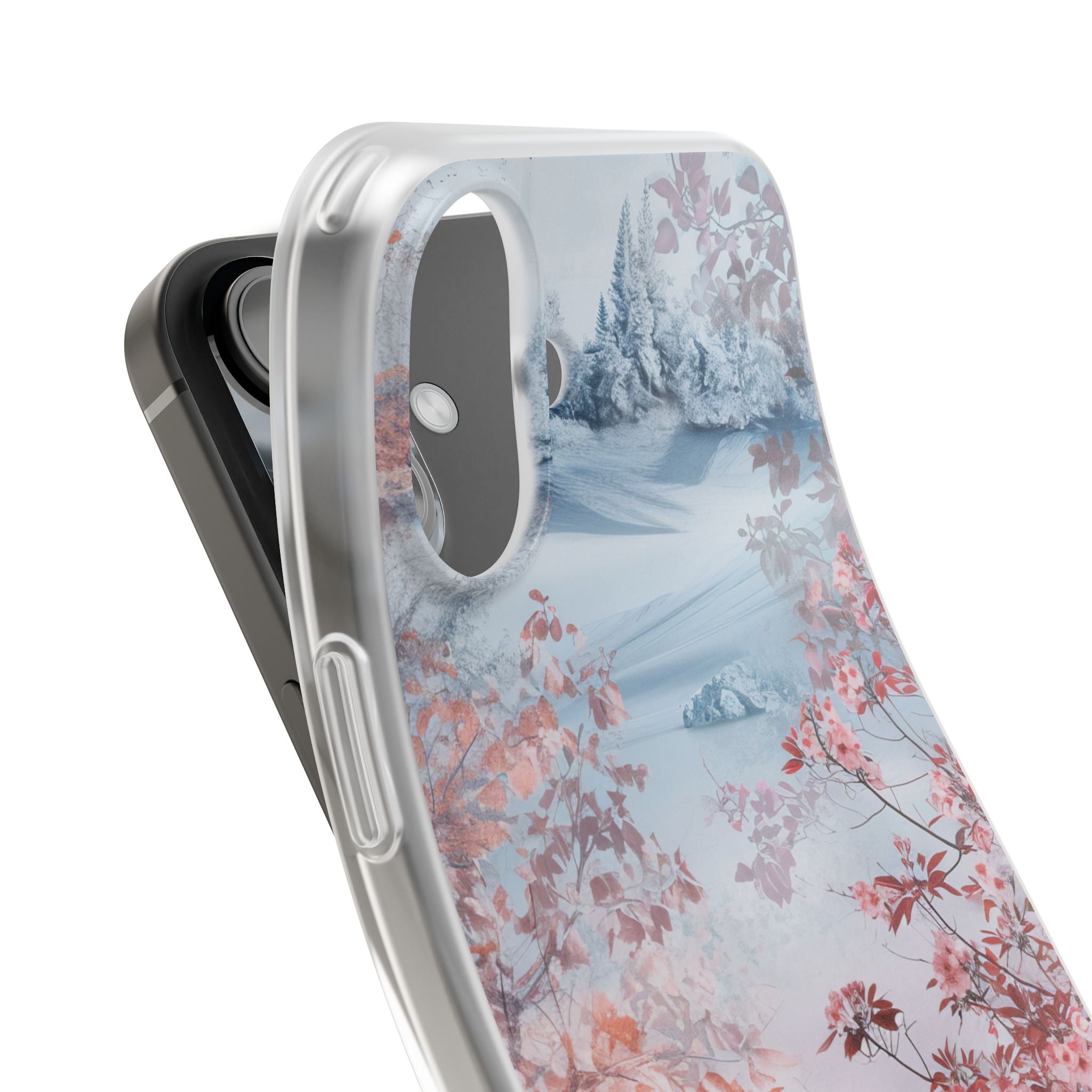 Floral Serenity Case - Flexi iPhone 16 Phone Case