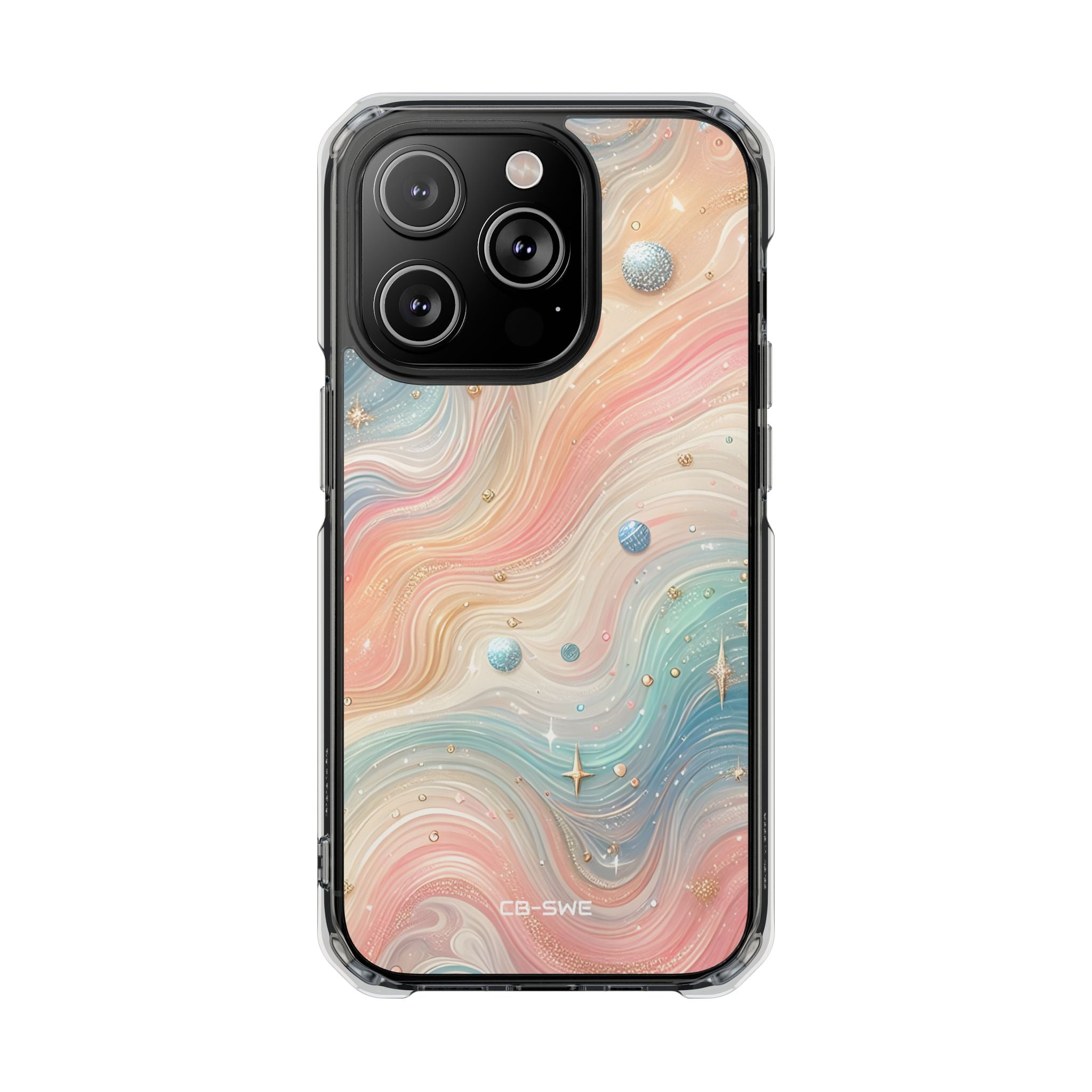 Celestial Waves Dance iPhone Case - Impact