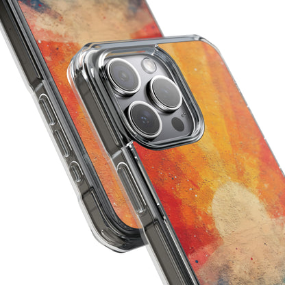 Sunburst Energy - Clear Impact iPhone 15 Phone Case