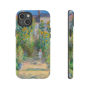 The Artist's Garden at Vétheuil - Protective Phone Case