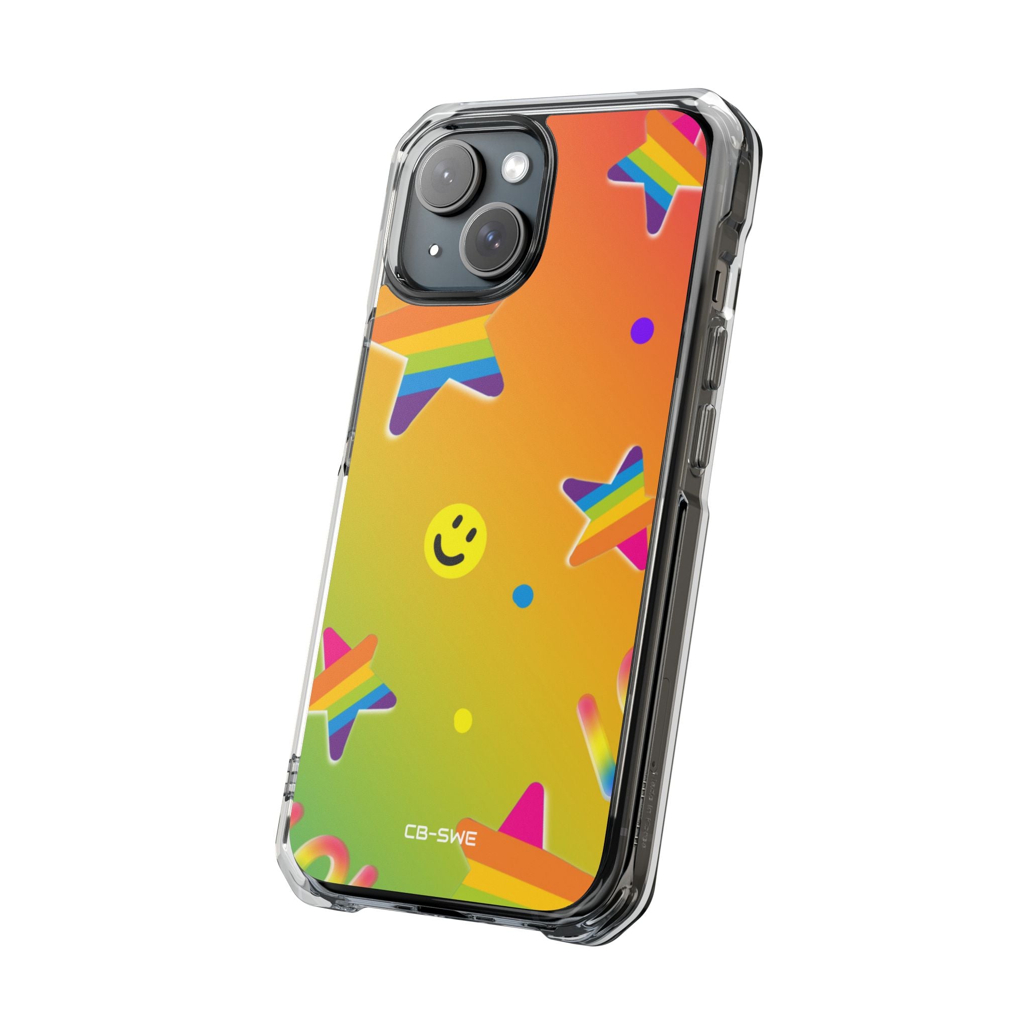 Vibrant Pop Whimsy iPhone Case - Impact