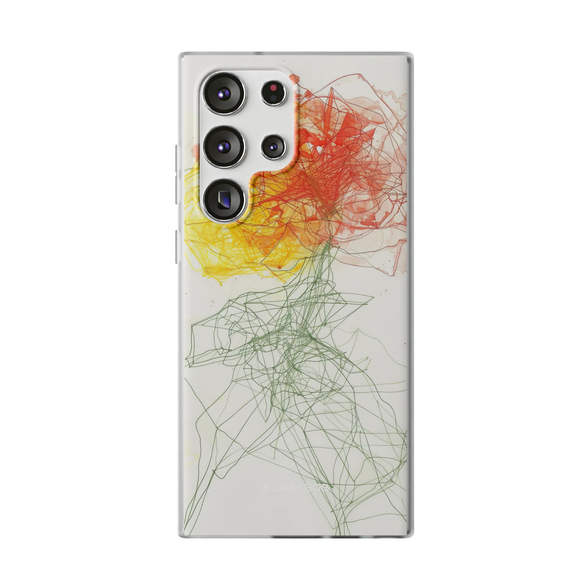 Fiery Blossom | Flexible Phone Case for Samsung Galaxy