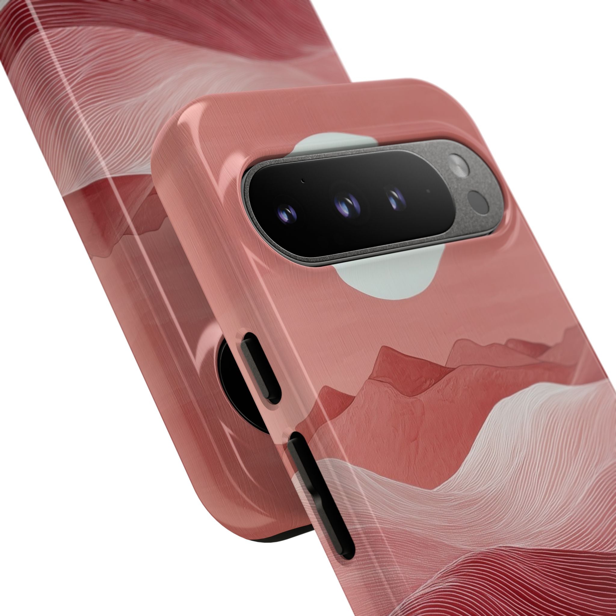 White Orb Dunes Google Pixel 9 Pro XL Case - Tough