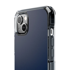 Oxford Blue | Handyhülle für iPhone (Clear Impact Case – magnetisch) 