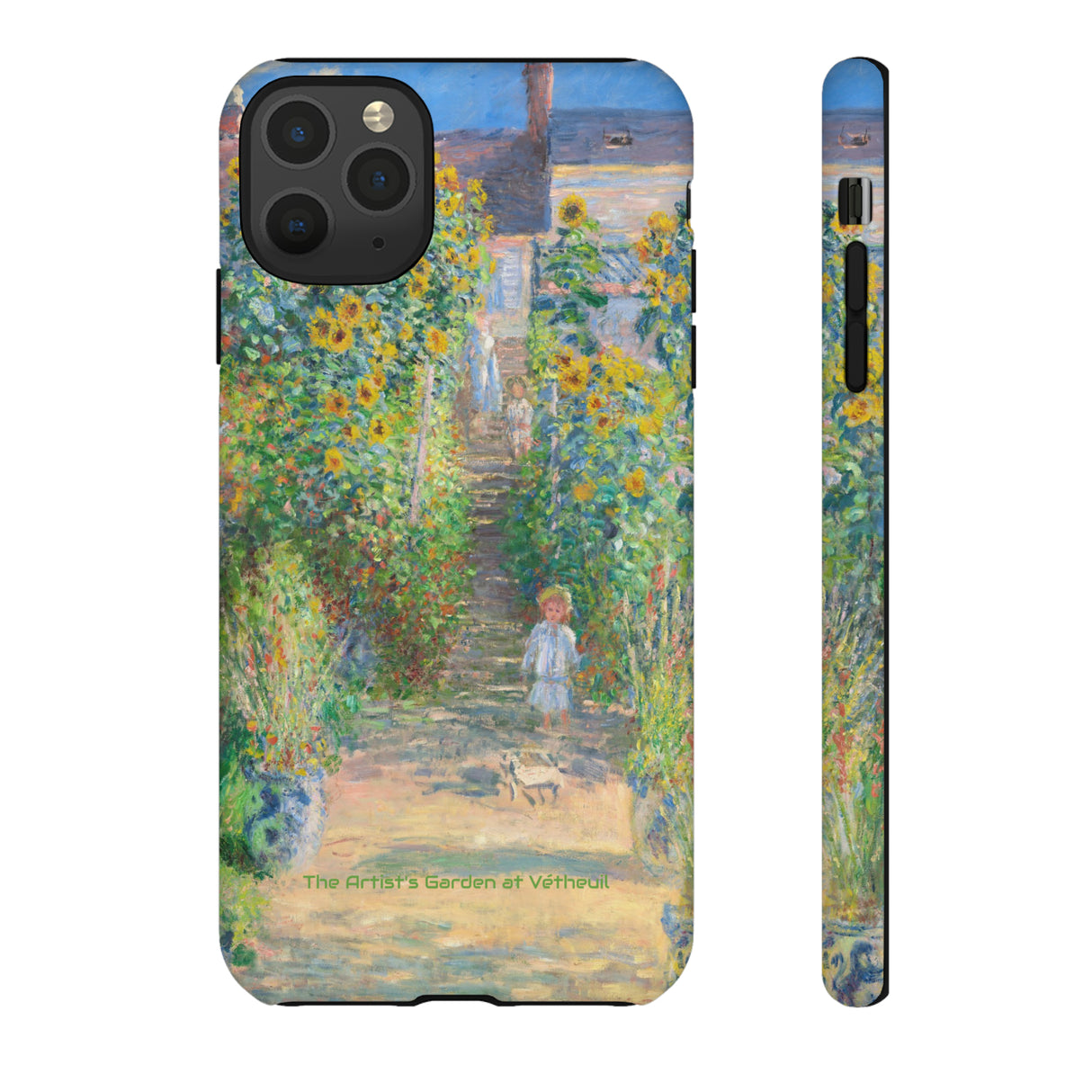 The Artist's Garden at Vétheuil - Protective Phone Case