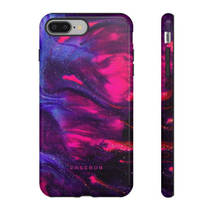 Deep Purple Ink Art - Protective Phone Case