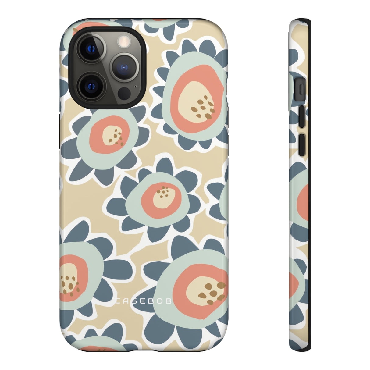 Pastel Happy Flower Phone Case - Protective - Protective Phone Case