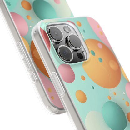 Pastel Circles iPhone 16 Pro Max Case - Soft