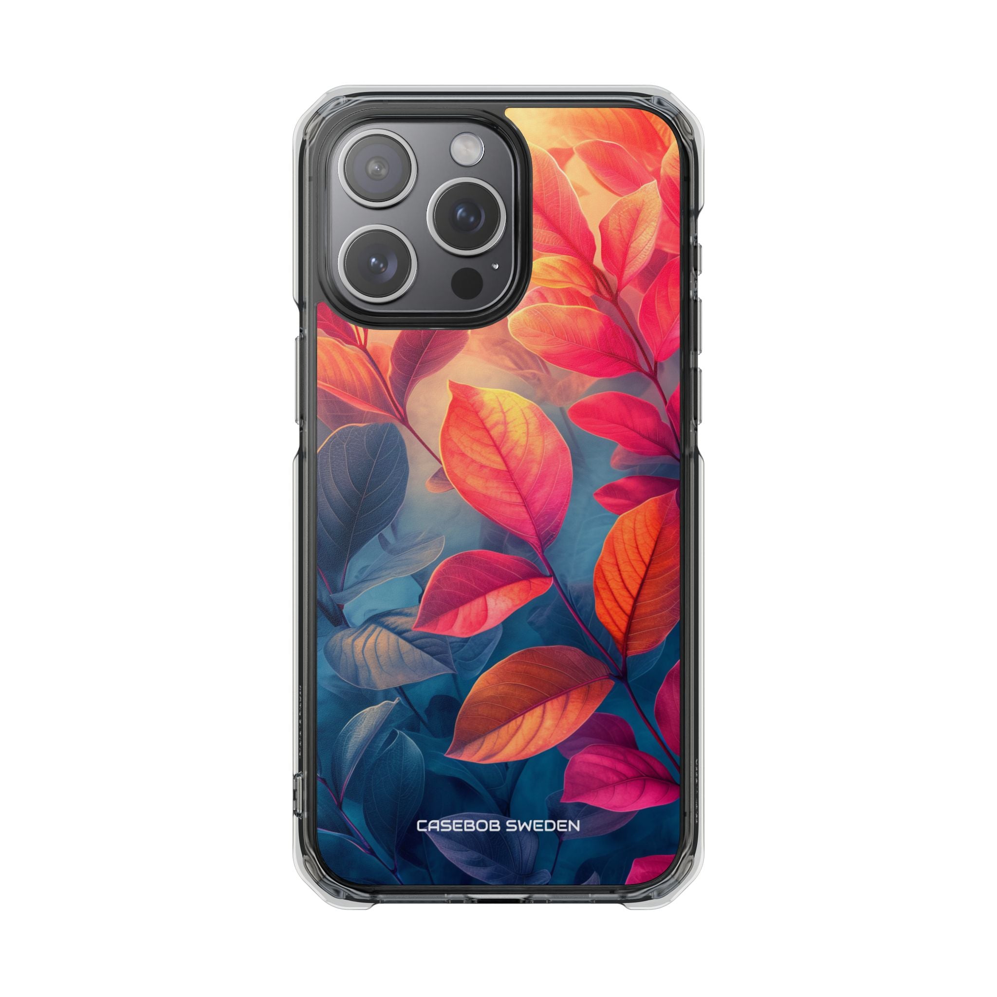 Red Blue Nature - Clear Impact iPhone 15 Phone Case