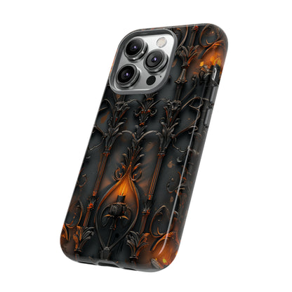 Ornate Ironwork Gothic - Protective Phone Case