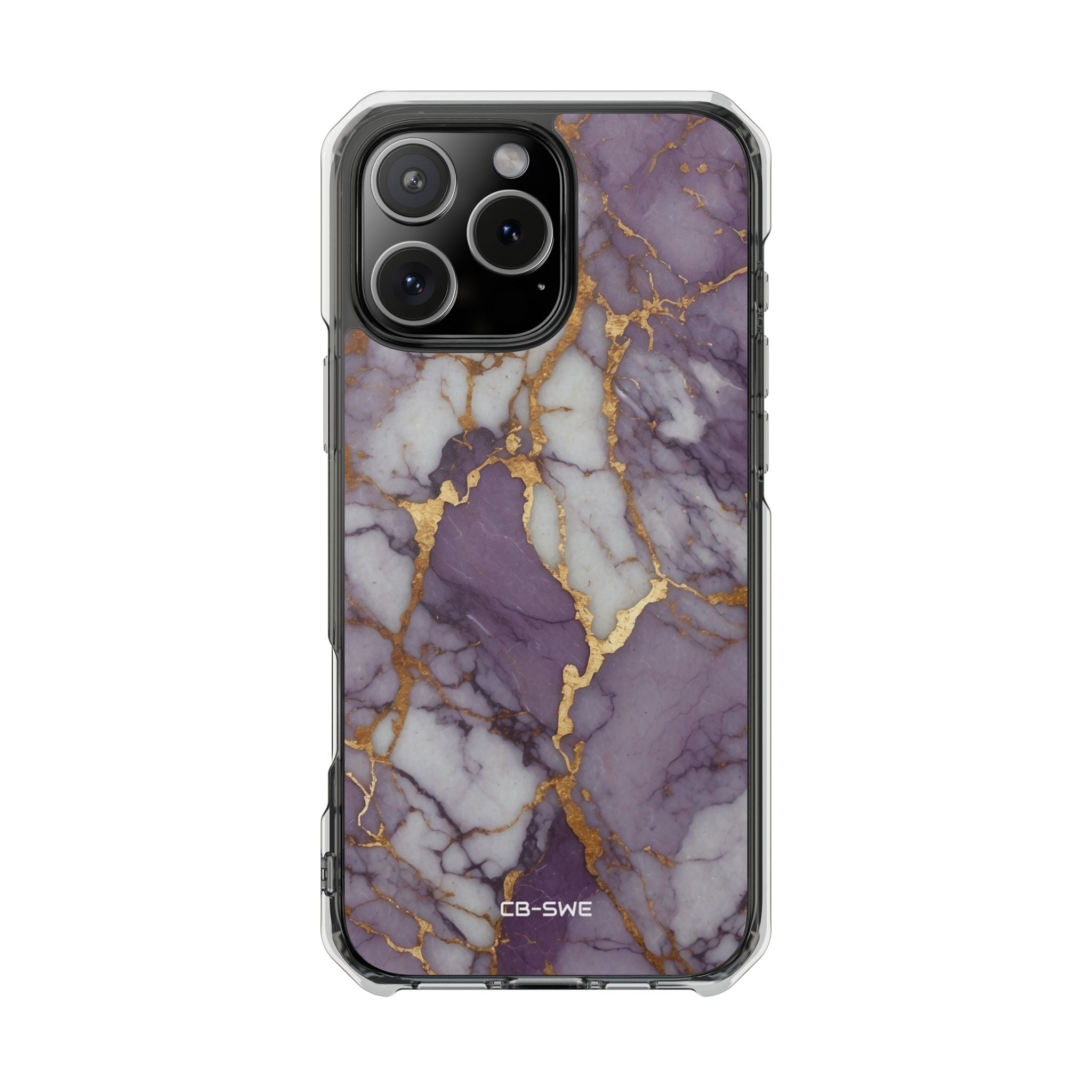 Lavender Veins Flow iPhone Case - Impact