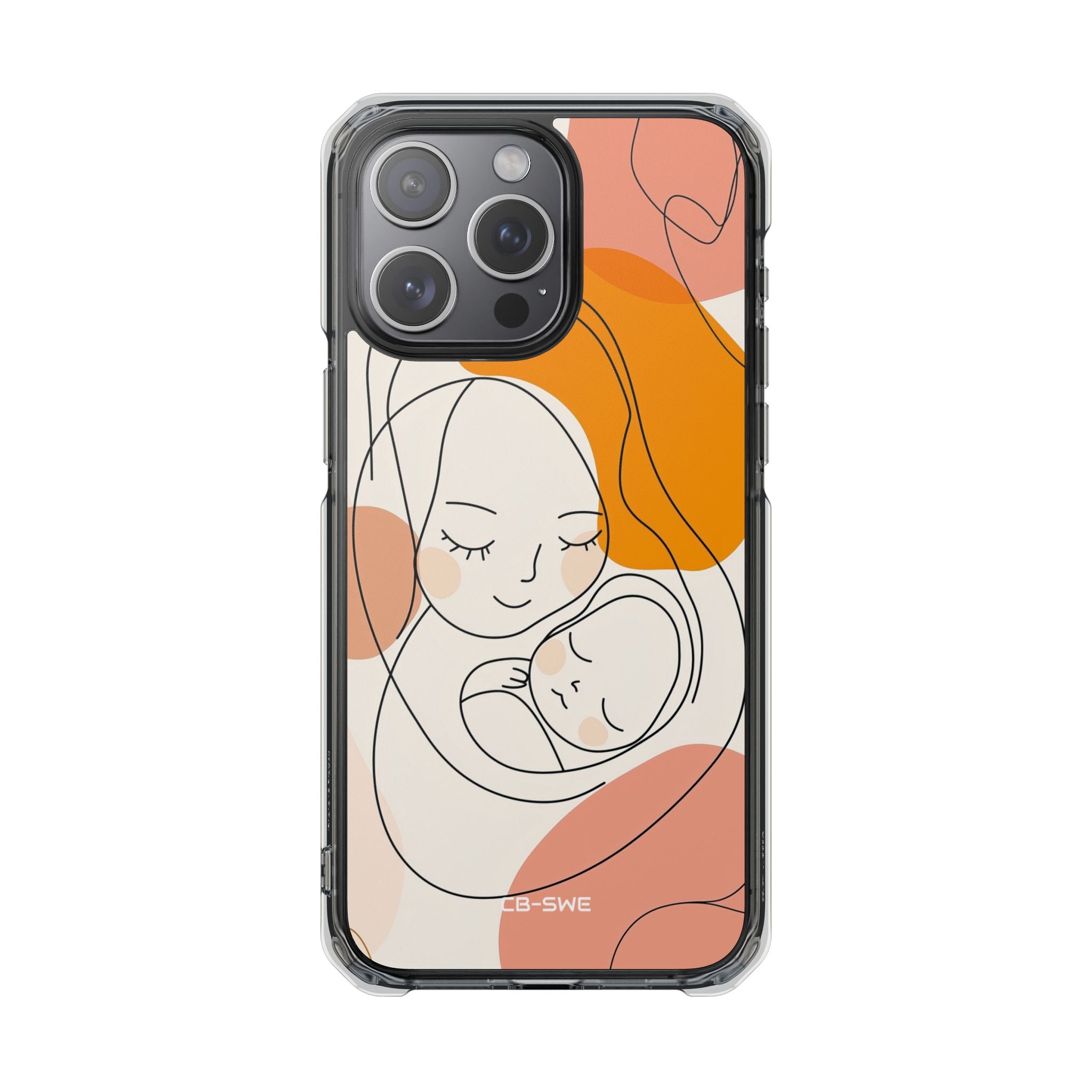 Mother Embraces Child iPhone Case - Impact