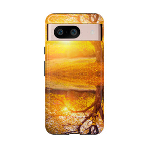 Golden Sundown - Protective Phone Case