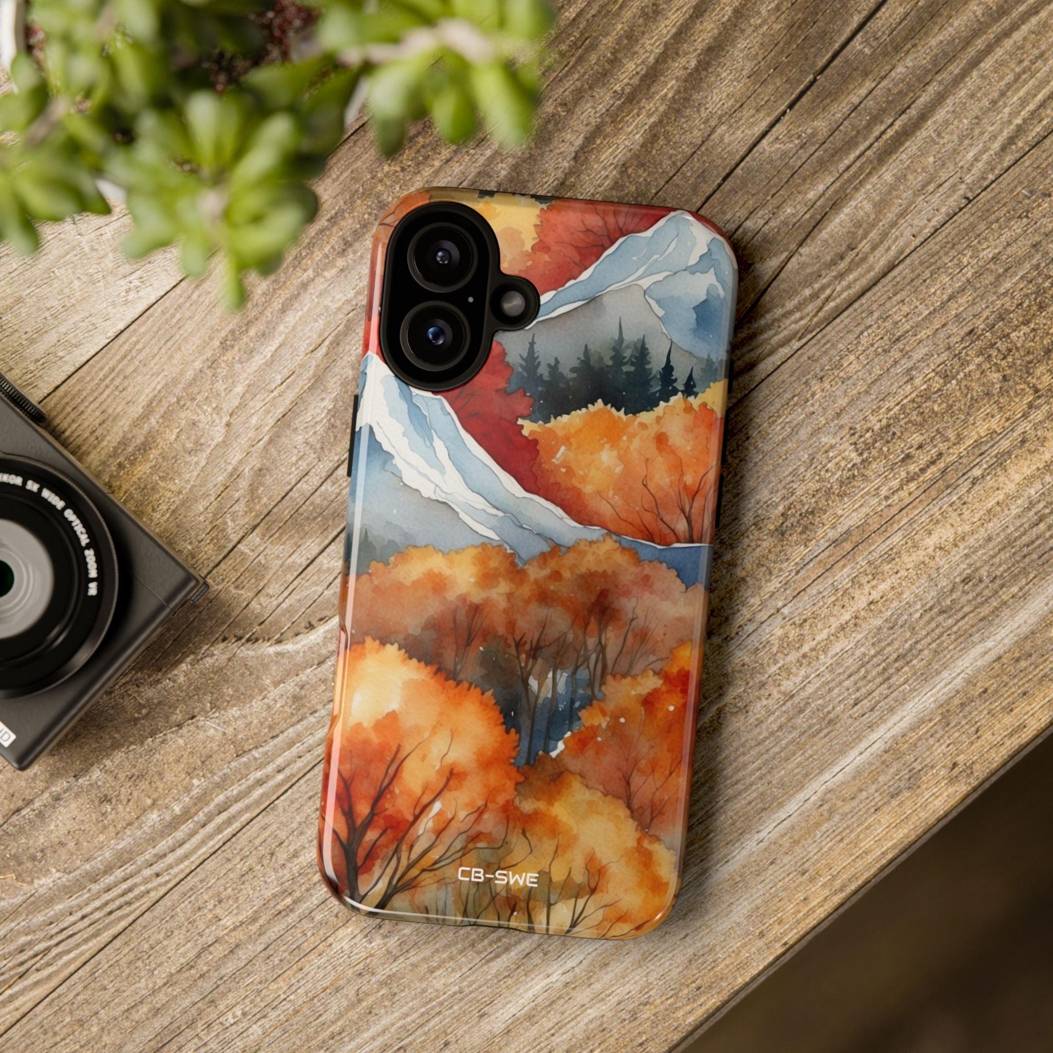 Autumn Leaves Dance - iPhone Case