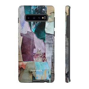 Textured Fabric Fusion - Protective Phone Case