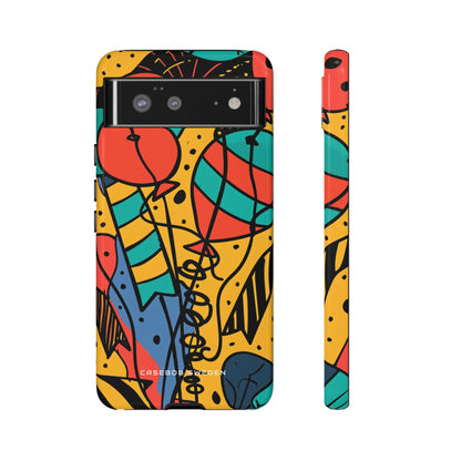 Playful Lines in Motion Google Pixel 6 - Tough Phone Case