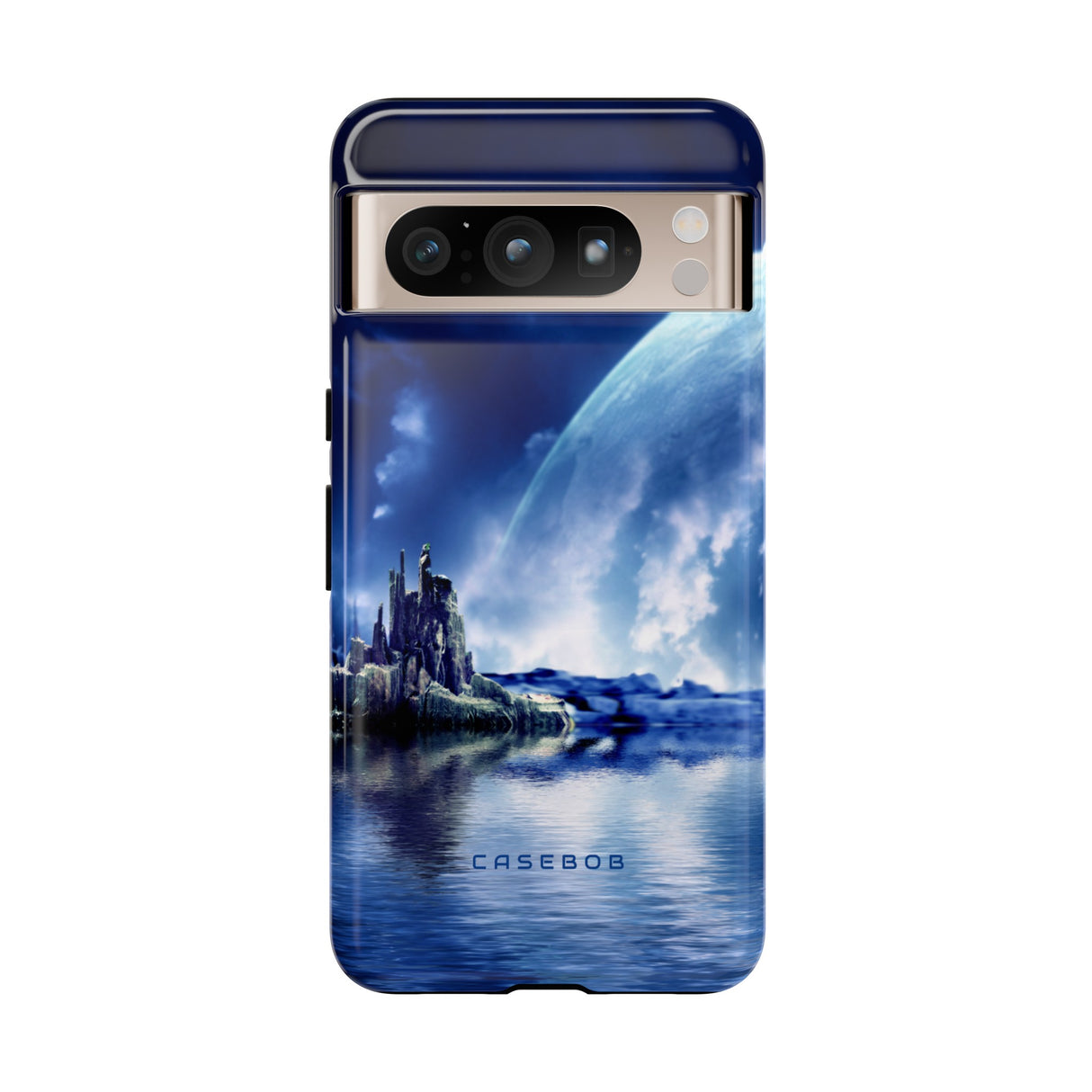 Landscape in fantasy planet - Protective Phone Case