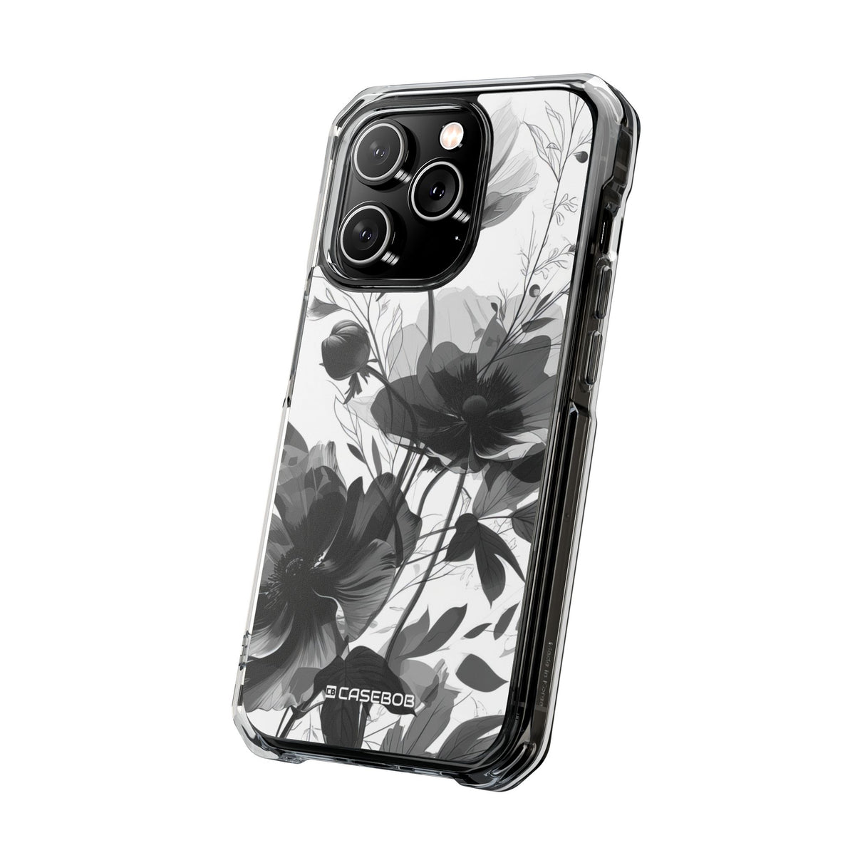 Botanical Elegance - Phone Case for iPhone (Clear Impact - Magnetic)