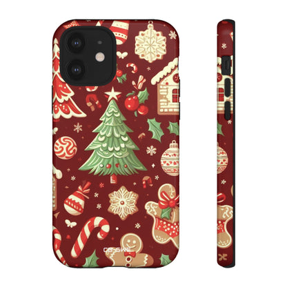 Gingerbread Joy Awaits - iPhone Case