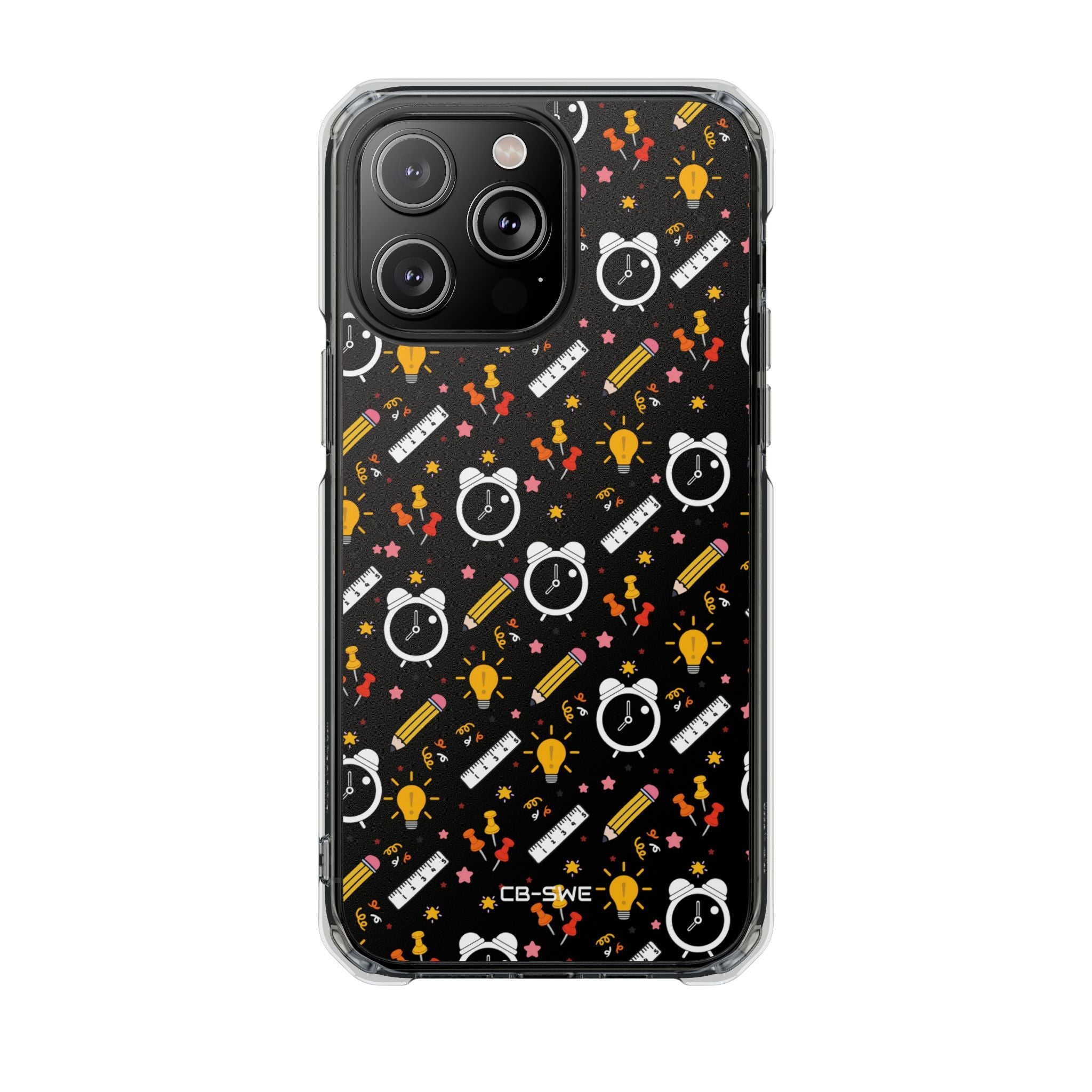 Bright Pencils Twirl iPhone Case - Impact