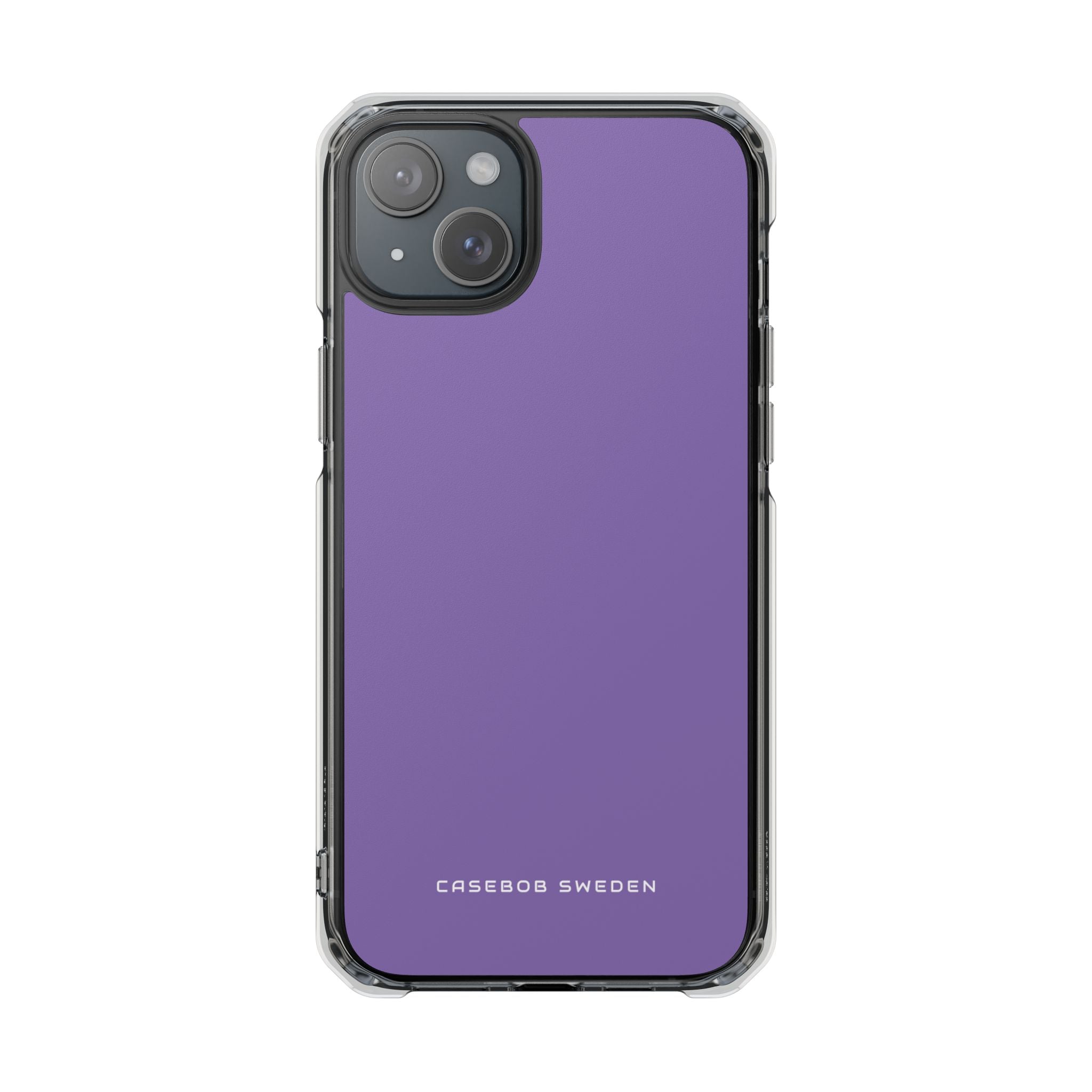 Medium Purple iPhone 15 - Clear Impact Phone Case