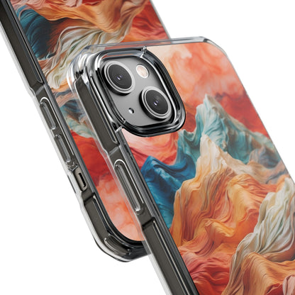 Mountain Waves Flow iPhone Case - Impact