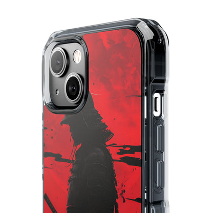 Red Samurai Shadow iPhone Case - Impact