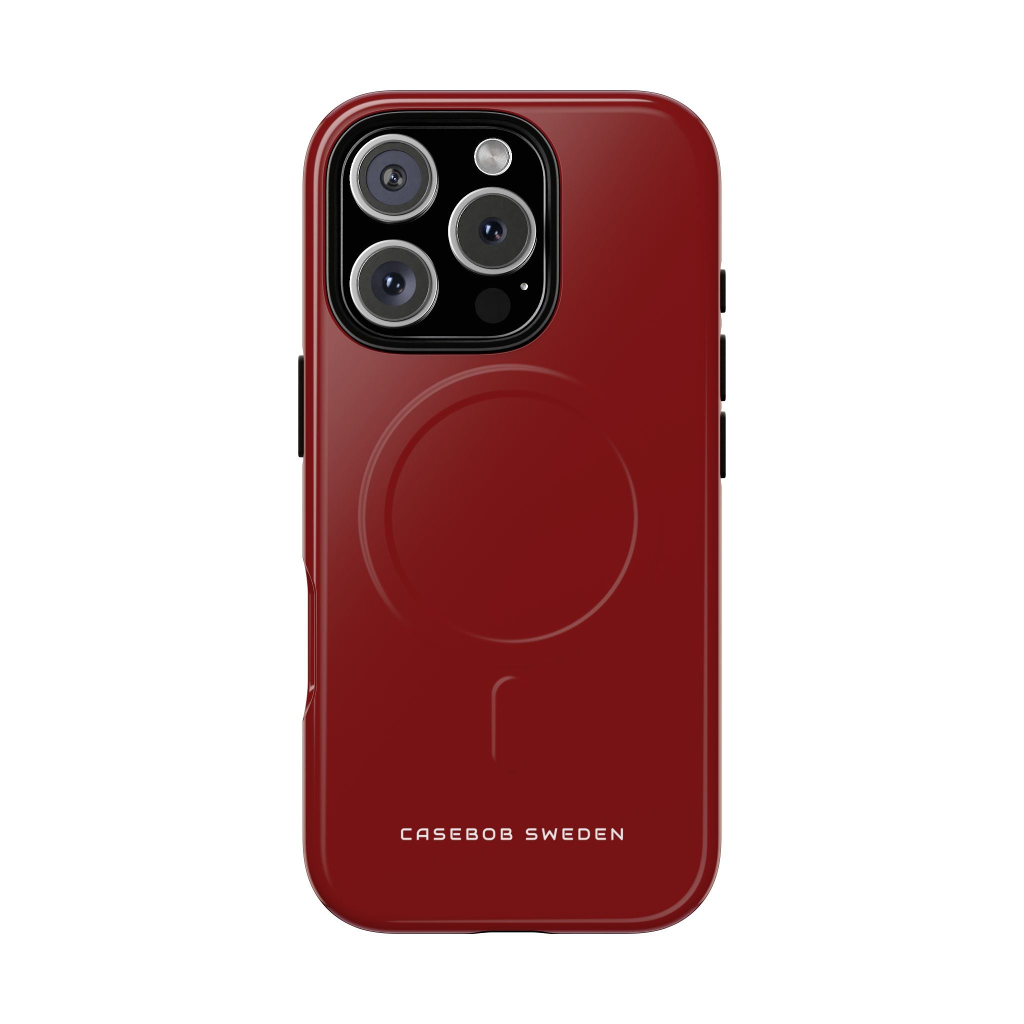 Dark Red iPhone 16  Tough+ Phone Case