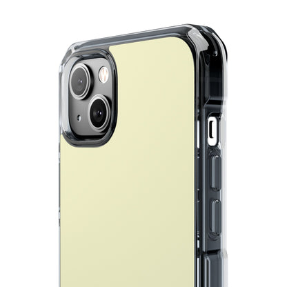 Light Golden Rod Yellow iPhone 14 - Clear Impact Phone Case