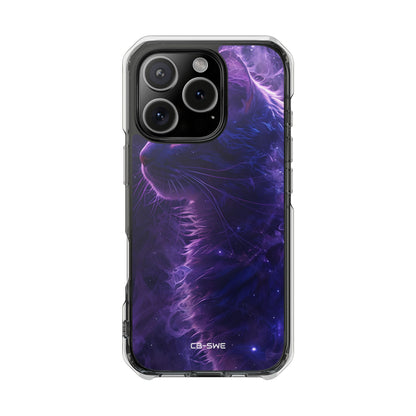 Mystical Starlit Cat iPhone Case - Impact