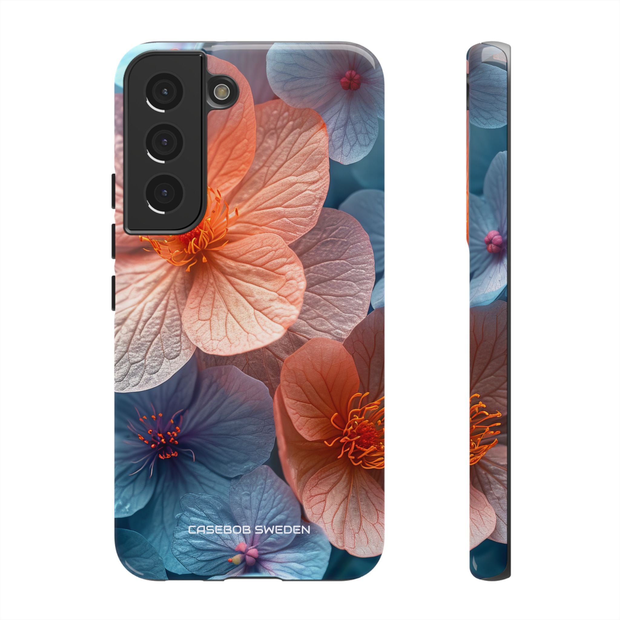 Peach Blossom Serenity - Tough Samsung S22 Phone Case