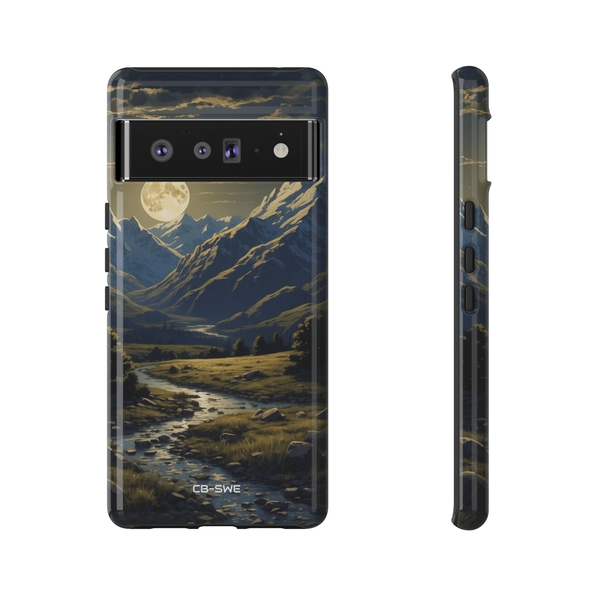 Moonlight Guides River - Google Pixel Case