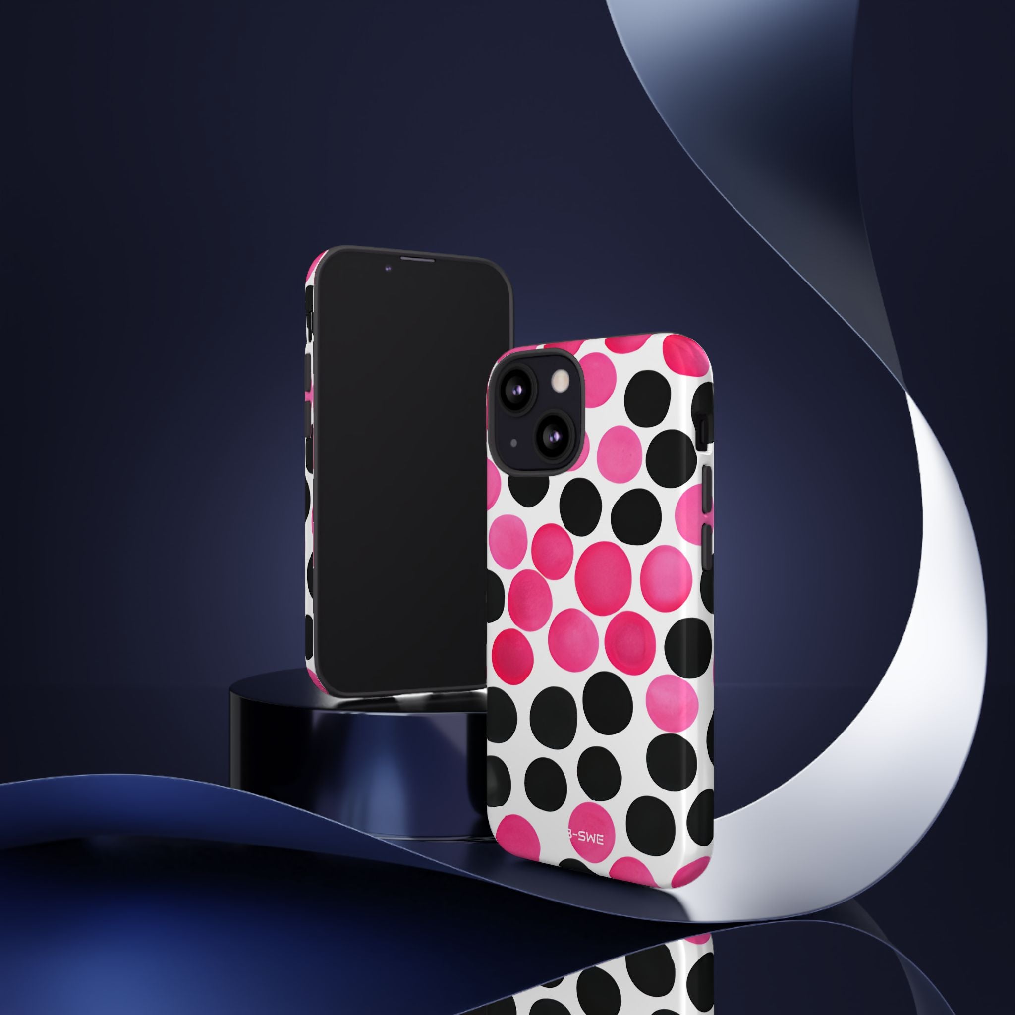 Pulsing Circles Illusion - iPhone Case
